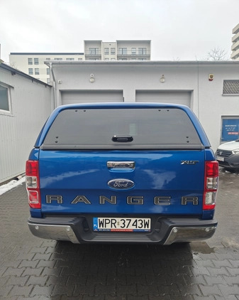 Ford Ranger cena 117000 przebieg: 206800, rok produkcji 2020 z Pruszków małe 121